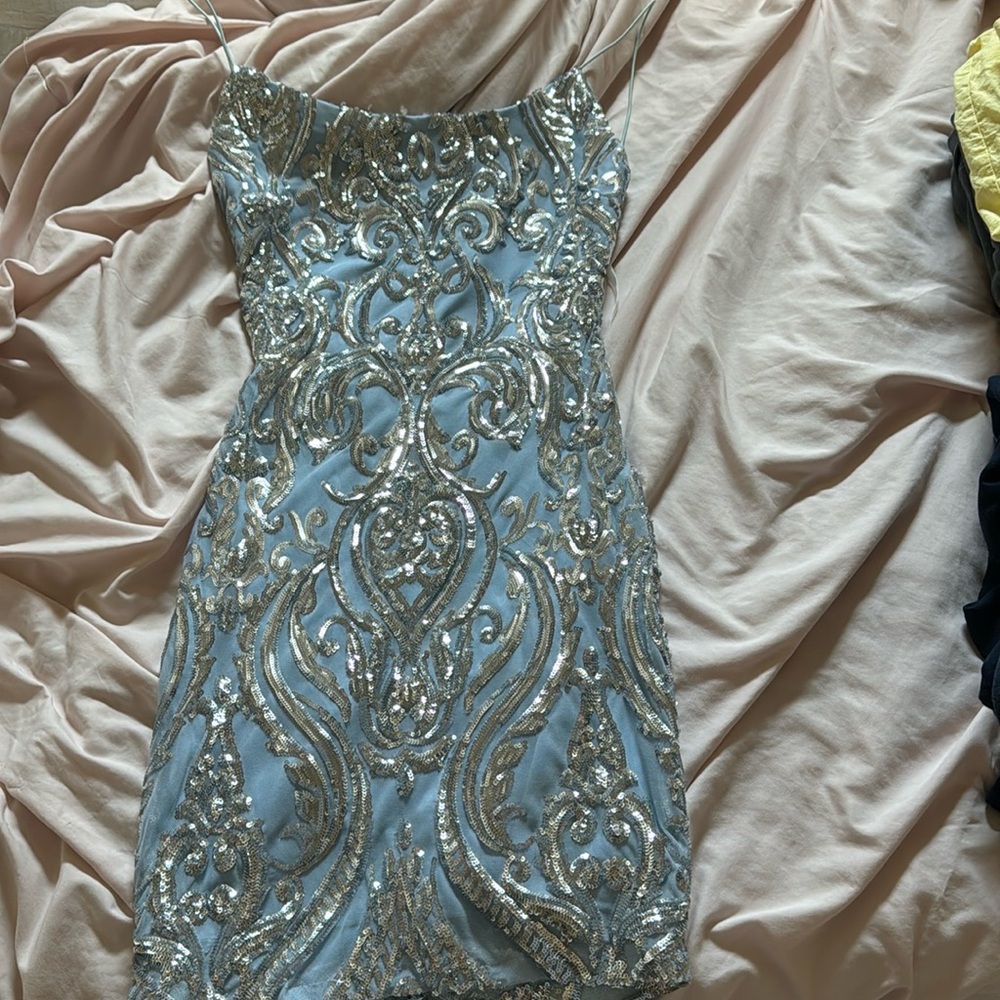 Blue dress, never wore